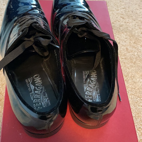 SALVATORE FERRAGAMO Belshaw Patent Oxford - Picture 4 of 8